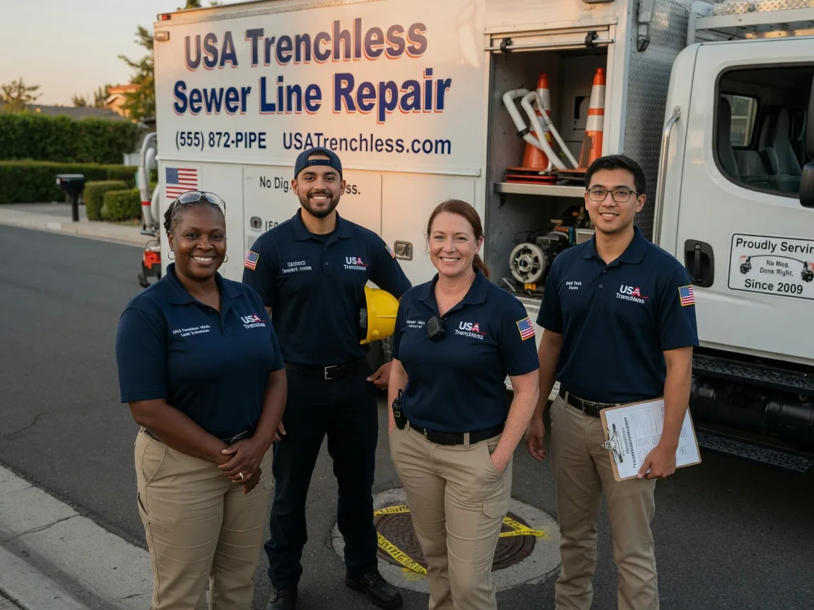 Sewer Line Repair company in Elvaston, IL